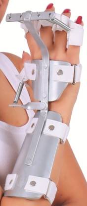 वेल्लोन Dynamic Cock-Up Splint (Right Hand) पाम और एल्बो सपोर्ट
