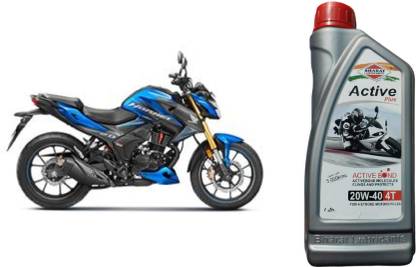 Bharat Lubricants Active Plus 20W-40 4T For 4-Stroke Motorcycles (1 Litre) For Hornet 2.0 Active Plus 20W-40 4T For 4-Stroke Motorcycles (1 Litre) For Hornet 2.0 Heavy Duty Engine Oil