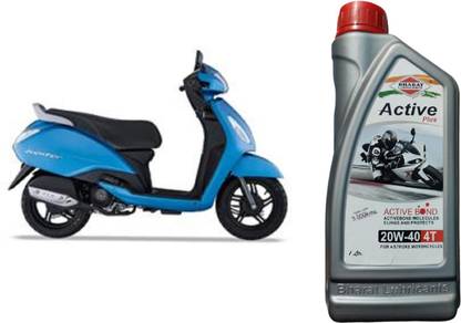 Bharat Lubricants Active Plus 20W-40 4T For 4-Stroke Motorcycles (1 Litre) For Jupiter Active Plus 20W-40 4T For 4-Stroke Motorcycles (1 Litre) For Jupiter Heavy Duty Engine Oil