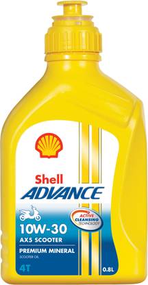 Shell Advance AX5 scooter 10W30 High Performance Engine Oil
