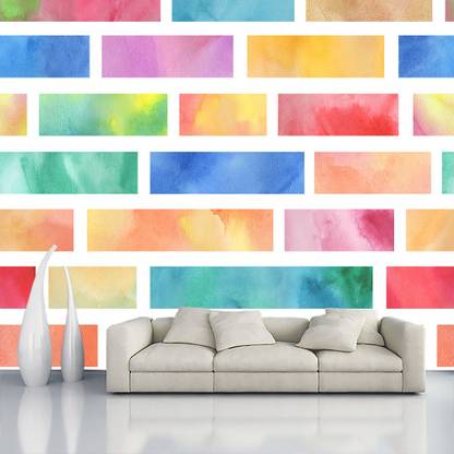 Decorative Production Floral & Botanical Multicolor Wallpaper