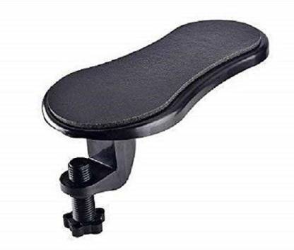 SONANI Arm Wrist Rest Support Armrest Desk Extender-PC Computer Laptop Desk Extender Table Pad Support Health Care Hand Support Adjustable Attachable Home Office Comfortable Use Padded Memory Foam Arm Rest Pad Wrist Rest (Black) Fabric mouse Wrist Rest (Black) Fabric mouse Wrist Rest