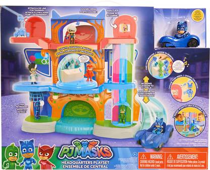 Pj Masks Deluxe Headquarters Playset