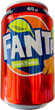 Fanta Fruit Twist Flavored Soft Drink Can Imported 330ml Can