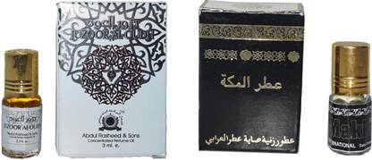 Florida New GF Combo Of Attar [36-Juzoor Al Oudh+12-Attar Ul Makkah] [3 ml] Floral Attar