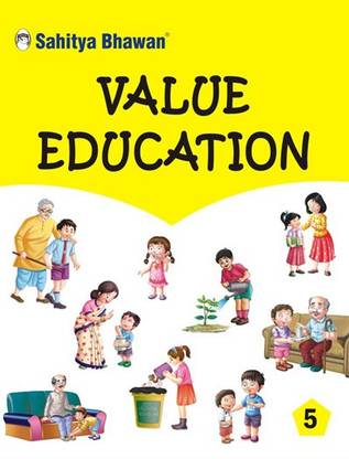 Sahitya Bhawan Value Education book for class5 based on NCERT with Values Education kit | Beautifully Illustrated | Moral Values