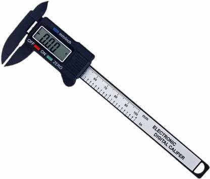 MORE BUY 150Mm 6Inch Lcd Digital Electronic Carbon Fiber Vernier Caliper Gauge Micrometer Vernier Caliper