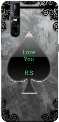 THESTONEWELL Back Cover for VIVO V 15 PRO I LOVE R S MOBAIL BACK COVER