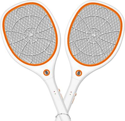 Pick Ur Needs High Range Mosquito Racket/Bat with Torch with Wire Charging (Multicolor) Electric Insect Killer Indoor, Outdoor