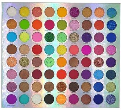 super international Pressed Pigment Palette ( Glitter,Shimmer,Matte) Eyeshadow Plate Eye Pilot 69.5 g