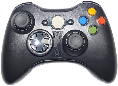 Tech Aura Wireless Controller for Xbox 360 New Stock ( Color :- Black ) USB Gamepad