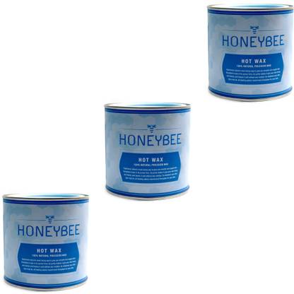Honey bee HOT WAX PACK OF 3 100% NATURAL PRECISION WAX Wax