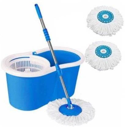 Granny Smith 360 Degree Self Spin Wringing With 2 Super Absorbers Mop Rod