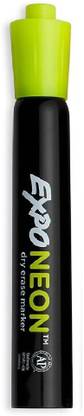 Expo Neon Bullet Tip dry Eraser Marker Neon yellow