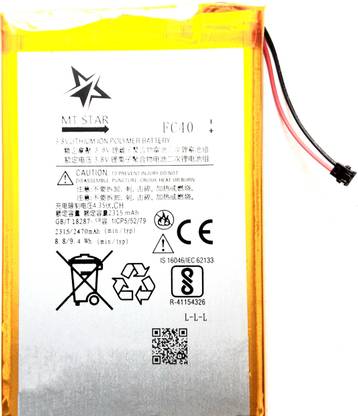 MT STAR Mobile Battery For  MOTOROLA Moto G (3rd gen) , Moto G (Gen 3) , Moto G3 , XT1541 , XT1540 , XT1548 , FC40