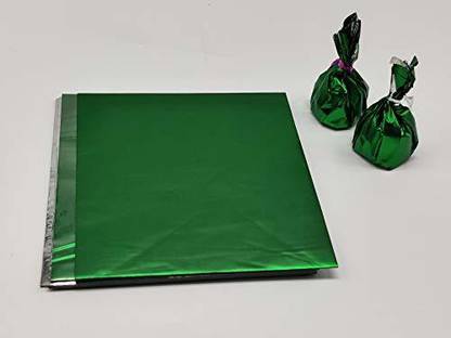 Esslly Green Chocolate Wrapper Matte Finish Shrinkwrap
