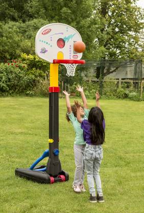 Little Tikes Easy Store Basketball Set