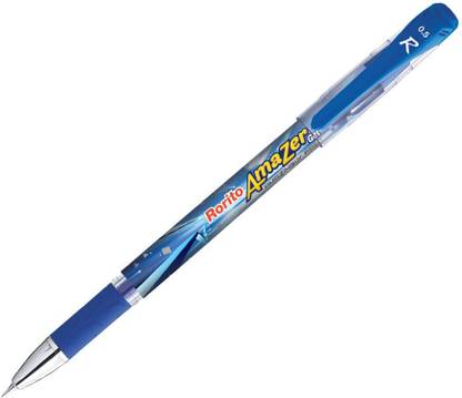 Rorito Amazer Gel Pen Pack of 20 pcs Blue Gel Pen