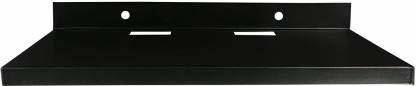 DK Metal Work Set Top Box/DTH Stand/DVD Player Stand- Wall Mount Stand, Black (Ideal for All Type Set Top Box) Iron Wall Shelf
