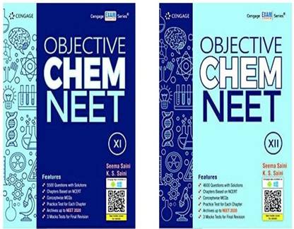 Cengage Objective Chemistry Neet Class-11th & 12th (2-Books Combo-Set)