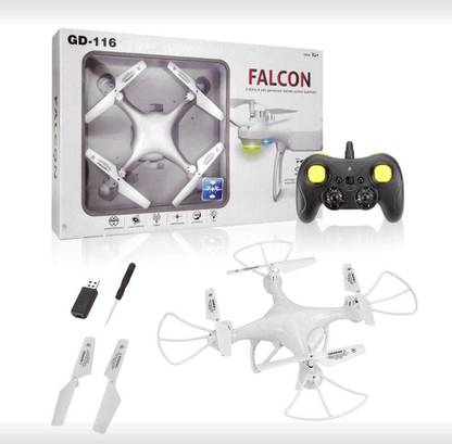 Jsk enterprise 2.4 GHz 6 Axis Gyro 360° Flip Stunt Remote Control Quadcopter Drone with Altitude Hold, Headless Mode ABS BODY And One Key Return ,LED LIGHT