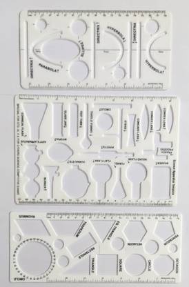 First Click Science Rullers Set of 3 pcs Ruler