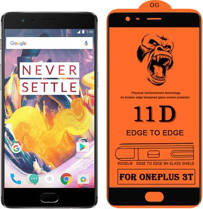 Gorilaorginal Edge To Edge Tempered Glass for OnePlus 3T