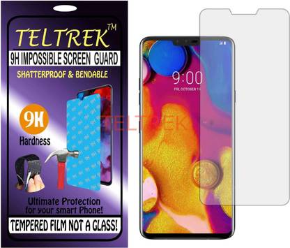 TELTREK Tempered Glass Guard for LG V40 THINQ (Flexible, Unbreakable)