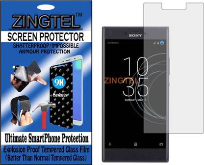 ZINGTEL Tempered Glass Guard for SONY XPERIA R1 PLUS (Flexible, Unbreakable)