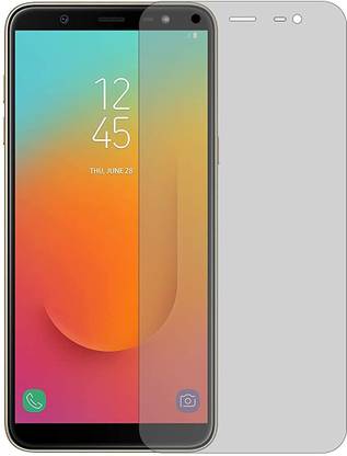 GLASS STAR Tempered Glass Guard for Samsung Galaxy J8 Matte Tempered Glass Full Screen Coverage Except Edges (Tempared Glass/Screen Protector) (NOT A TEMPARED GLASS)
