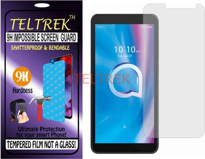 TELTREK Tempered Glass Guard for ALCATEL 1B (Flexible, Unbreakable)