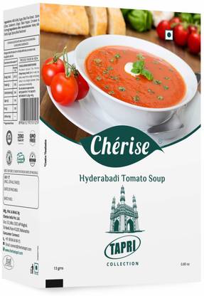 Cherise Instant Premix Hyderabadi Tomato Soup - 7 Sachets x 13g, 91gm (Made from Natural Ingredients)