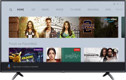 Mi by Xiaomi 4X 138.8 cm (55 inch) Ultra HD (4K) LED Smart Android Based TV