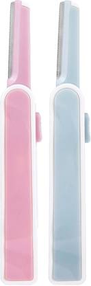 MINISO Safe Retractable eyebrow Razor, Brow shaver Trimmer, 2 pieces, Women