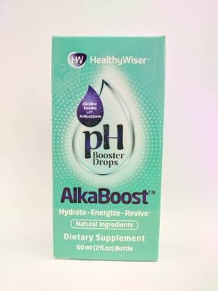 Alkaline Water Drops 2oz pH Balance For Drinking Water