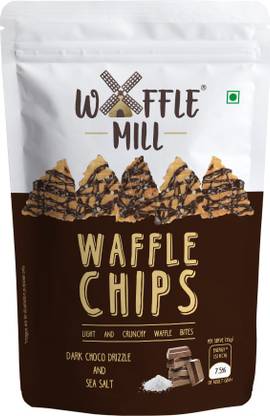 waffle mill Dark Choco Drizzle & Sea Salt Waffles