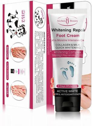 Aichun Beauty 3 Days Formula Repair and Whitening Cream for Foot with Extra Moisture Intensive Care