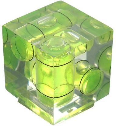 Right Gear Triple Axis Bubble Level Gradienter Hot Shoe Mount Camera Leveler