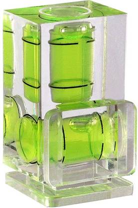 Right Gear Double Axis Bubble Level Gradienter Hot Shoe Mount Camera Leveler