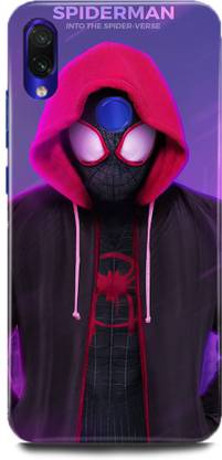 Blackfox Back Cover for Redmi Note 7 Pro, Spiderman,Logo,The,Amazing,Spiderman,Marval,Superhero,trap,spider,