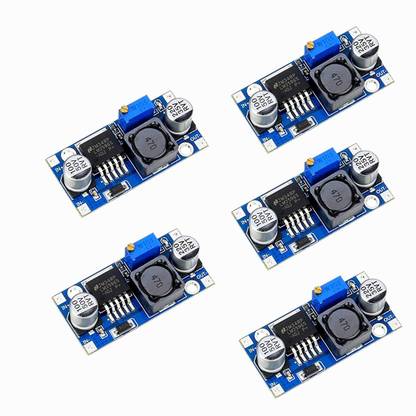 geeta enterprises (Pack of 5) LM2596 LM2596S DC-DC 4.5-40V 3A buck step-down adjustable voltage regulator Power Supply Electronic Components Electronic Hobby Kit