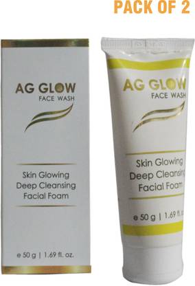 AG Glow  | Skin Glowing | Deep Cleansing | Facial wash Face Wash