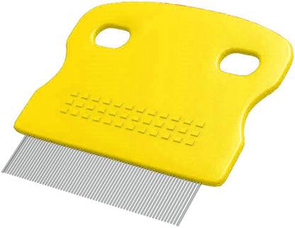 AlexVyan Yellow Small Teeth Lice Comb Close teeth Safest way for Humans & Pets