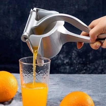JB KAKADIYA ENTERPRISE Aluminium Stainless Steel Hand Press Juicer Machine Home Made Orange, Lemon Juicer in Home Hand Juicer