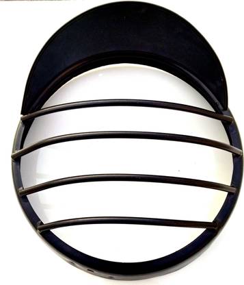 HMRA Power Headlight grill with cap and 4 horizontal bars for RE Classic Headlight Frame Support