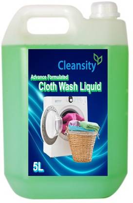 Cleansity Deep Cleaning Technology Liquid detergent 5 Liter for front load and top load washing machine Lavender Liquid Detergent