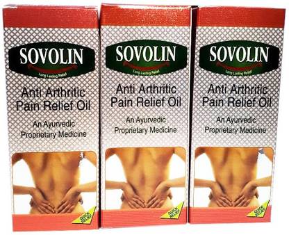 SOVOLIN ANTI ARTHRITIC PAIN RELIEF OIL 3*100 ML