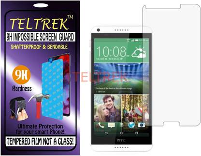 TELTREK Tempered Glass Guard for HTC 816G DUAL SIM (Flexible, Unbreakable)