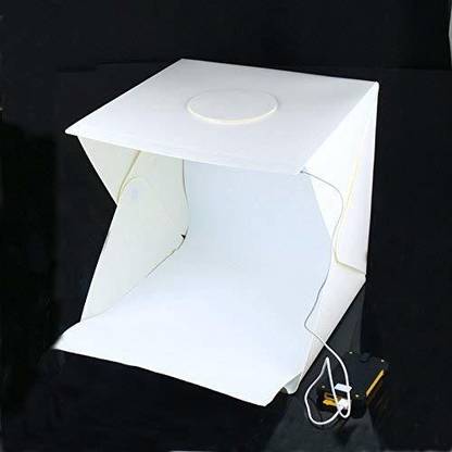 Hiffin HF 40cm Led Light Mini Photo Studio Tabletop Shooting Light Box Softbox Tent Lightbox Soft Box Accessories Backdrops Lightbox Square Softbox
