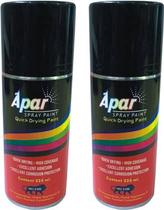 apar Maruti Suzuki POOLSIDE BLUE and GLOSS CLEAR (225 ml each), For Wagon R etc. White Spray Paint 450 ml